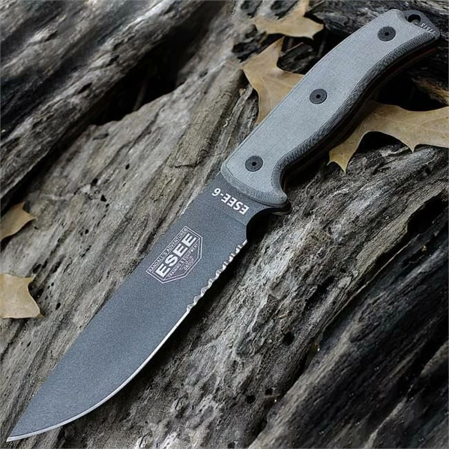ESEE Model 6 Serrated Tactical 3 ESEE Model 6 Serrated Tactical - Image 3