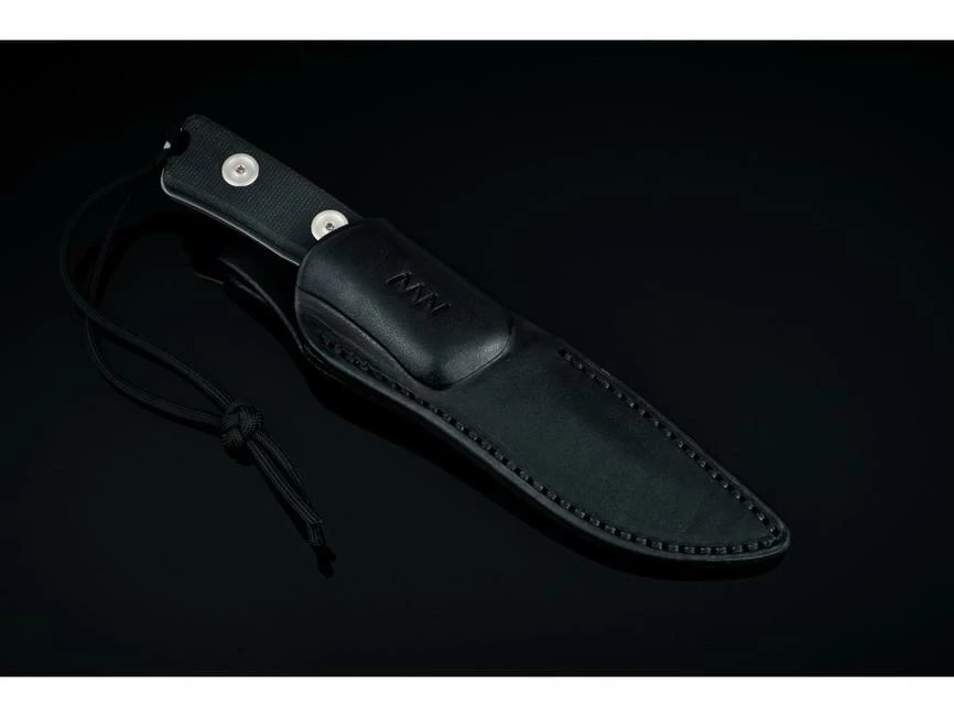ANV P200-PLAIN EDGE, LEATHER SHEATH BLACK N690 3 ANV P200-PLAIN EDGE, LEATHER SHEATH BLACK N690 - Image 3