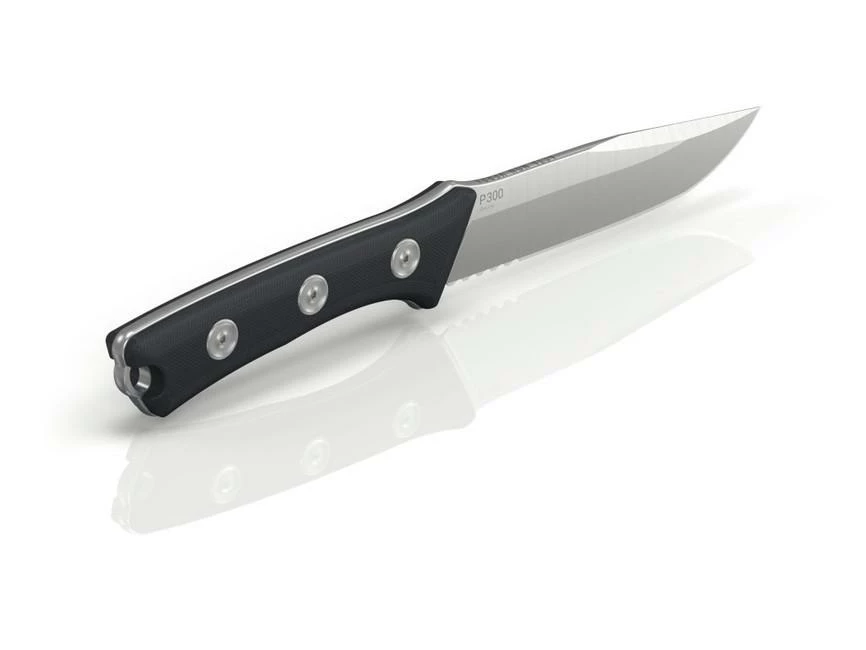 ANV P300-PLAIN EDGE, LEATHER SHEATH BLACK N690 2 ANV P300-PLAIN EDGE, LEATHER SHEATH BLACK N690 - Image 2