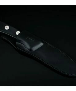 ANV P300-PLAIN EDGE, LEATHER SHEATH BLACK N690 8 ANV P300-PLAIN EDGE, LEATHER SHEATH BLACK N690 -Crkt Sales Store anv p300 plain edge leather sheath black 3