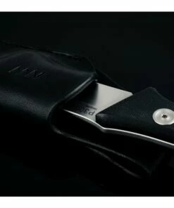 ANV P300-PLAIN EDGE, LEATHER SHEATH BLACK N690 11 ANV P300-PLAIN EDGE, LEATHER SHEATH BLACK N690 -Crkt Sales Store anv p300 plain edge leather sheath black 6