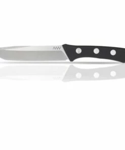 ANV P400-PLAIN EDGE, KYDEX SHEATH BLACK Sleipner