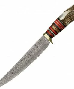 Damascus Crown Bowie