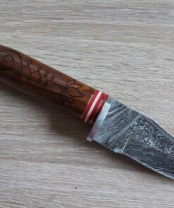 Damascus Hunter Wood Handle 805 -Crkt Sales Store damascus hunter wood handle 805 .