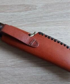 Damascus Leather Hunter -Crkt Sales Store damascus leather hunter 46