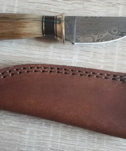 Damascus Skinner Stag -Crkt Sales Store damascus skinner stag .