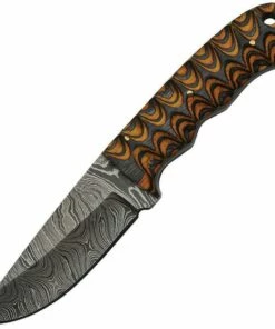 Damascus Twisted Wood Hunter