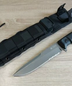 Kizlyar Supreme Alpha D2 Tac Wash Serrated