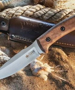 Kizlyar Supreme Corsair AUS8 Satin Walnut -Crkt Sales Store kizlyar supreme corsair aus8 satin walnut..