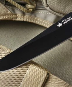 Kizlyar Supreme Croc AUS8 Black Titanium -Crkt Sales Store kizlyar supreme croc aus8 black titanium