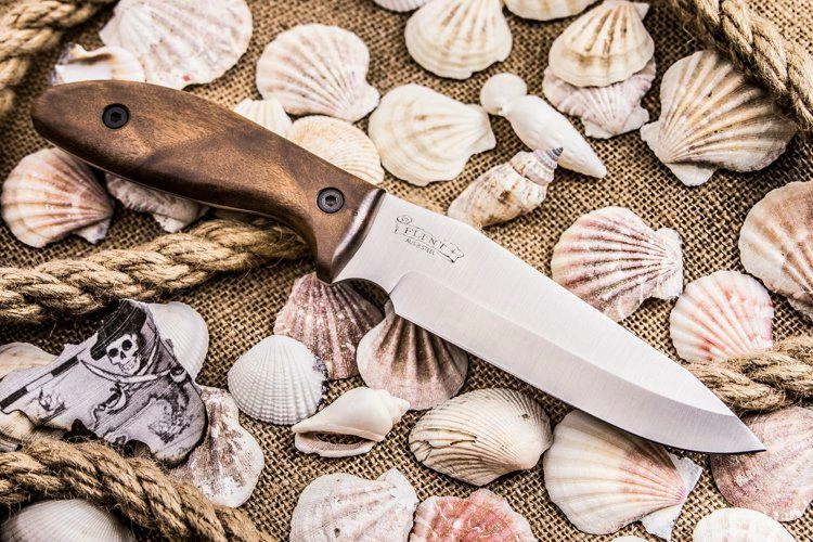 Kizlyar Supreme Flint AUS8 StoneWash Whalnut 2 Kizlyar Supreme Flint AUS8 StoneWash Whalnut - Image 2