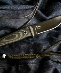 Kizlyar Supreme Nikki AUS8 Black Titanium -Crkt Sales Store kizlyar supreme nikki aus8 black titanium 62