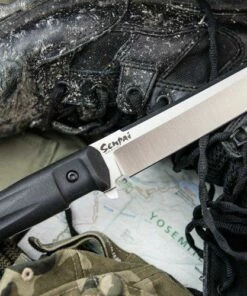 Kizlyar Supreme Senpai AUS8 LSW BS -Crkt Sales Store kizlyar supreme senpai aus8 satin black 86