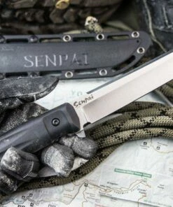 Kizlyar Supreme Senpai AUS8 LSW BS -Crkt Sales Store kizlyar supreme senpai aus8 satin black..