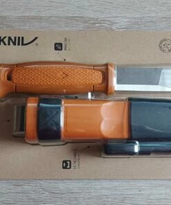 Knife Mora Kansbol Orange with Survival Kit S
