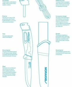 Mora Swedish FireKnife - black -Crkt Sales Store mora companion spark black 3