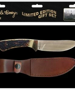 Schrade Uncle Henry Fixed Blade w/Tin SCHUHP1730CP