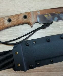 TRC Knives Apocalypse Elmax Apo Finish/Kydex natural