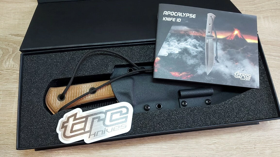 TRC Knives Apocalypse Elmax Apo Finish/Kydex natural 7 TRC Knives Apocalypse Elmax Apo Finish/Kydex natural - Image 7