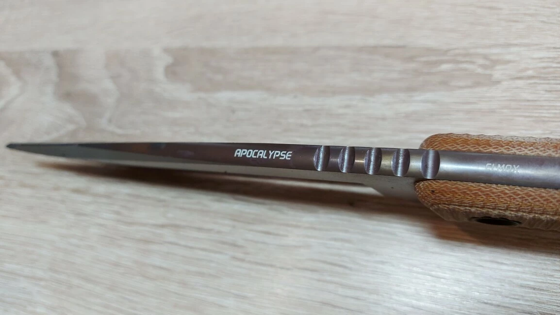 TRC Knives Apocalypse Elmax Apo Finish/Kydex natural 3 TRC Knives Apocalypse Elmax Apo Finish/Kydex natural - Image 3