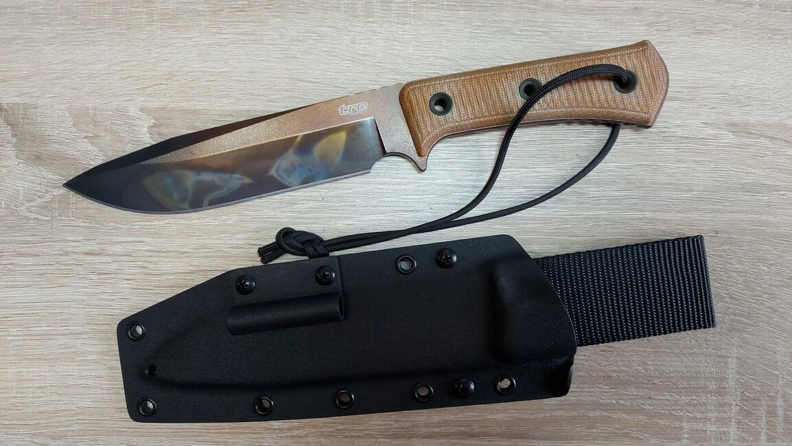 TRC Knives Apocalypse Elmax Apo Finish/Kydex natural 2 TRC Knives Apocalypse Elmax Apo Finish/Kydex natural - Image 2