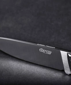 TRC KnivesClassic Freedom M390/Black Canvas Micarta -Crkt Sales Store trc knives classic freedom m390 black canvas micarta3