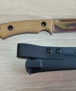 TRC Knives K-1s Apo.F Elmax/Kydex Natural -Crkt Sales Store trc knives k 1s apo.f elmaxkydex canvas
