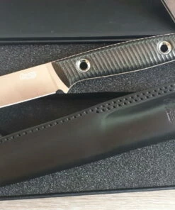 TRC Knives This is Freedom M390/Black/Leather -Crkt Sales Store trc knives this is freedom m390blackleather 5